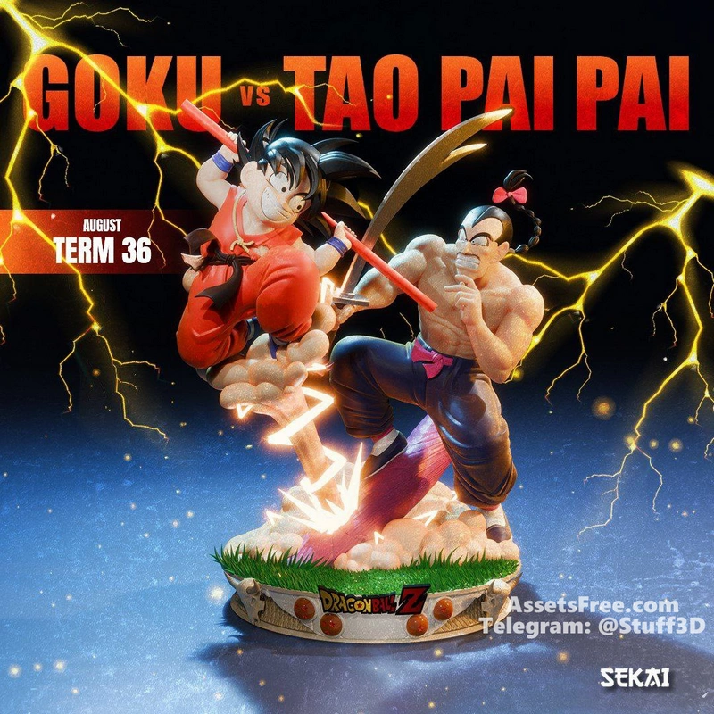 Goku VS Tao Pai Pai