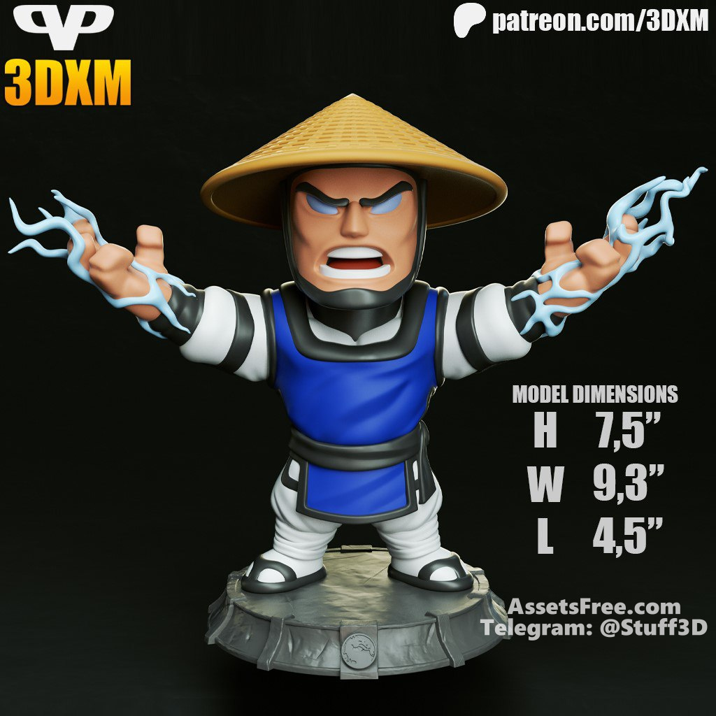 Lord Raiden Chibi