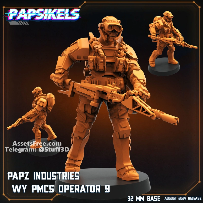 Papsikels - 202408 - Aliens Vs Humans No Remorse - PAPZ Industries WY PMCS Operator 9