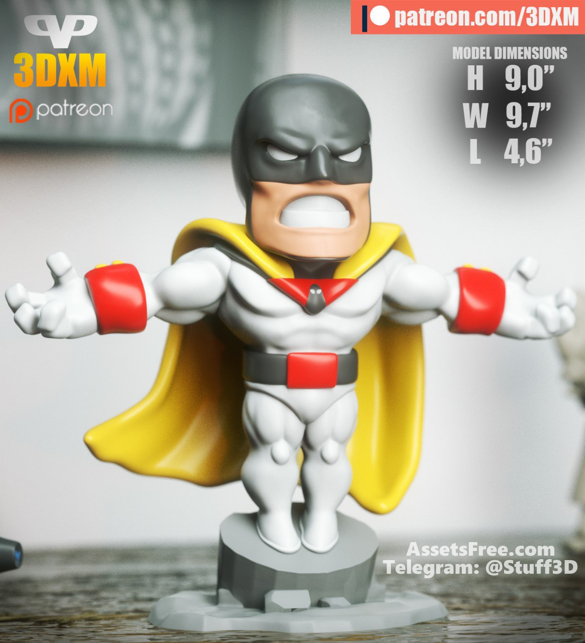 Space Ghost Chibi