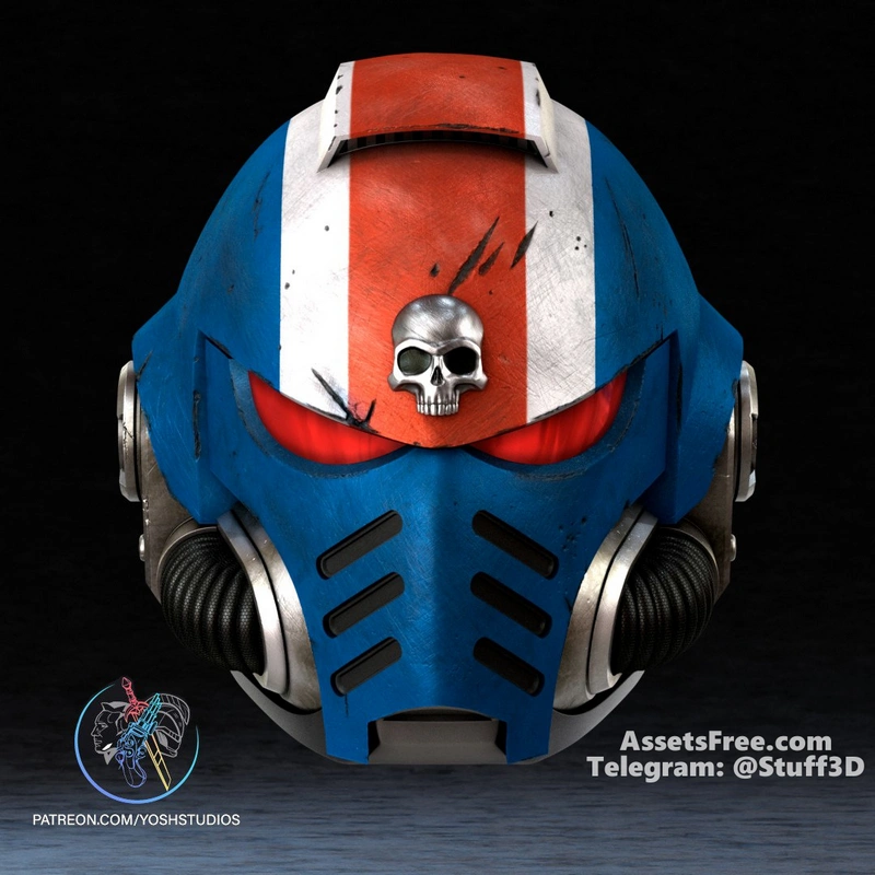 SpaceMarine Helmet