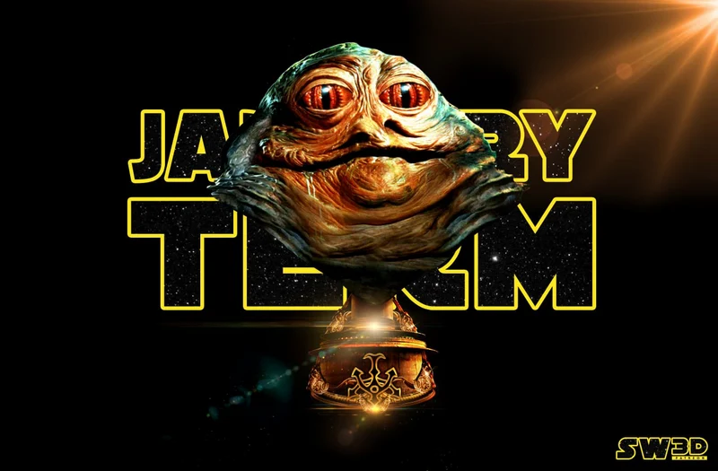 Star Wars 3D Models - Jabba Bust Portrait