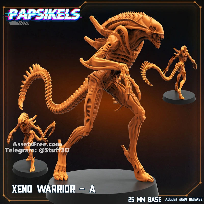 Aliens Vs Humans No Remorse - Xeno Warrior A