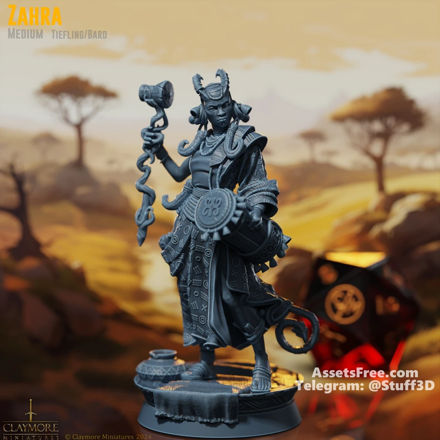 Zahra, the Drumkeeper