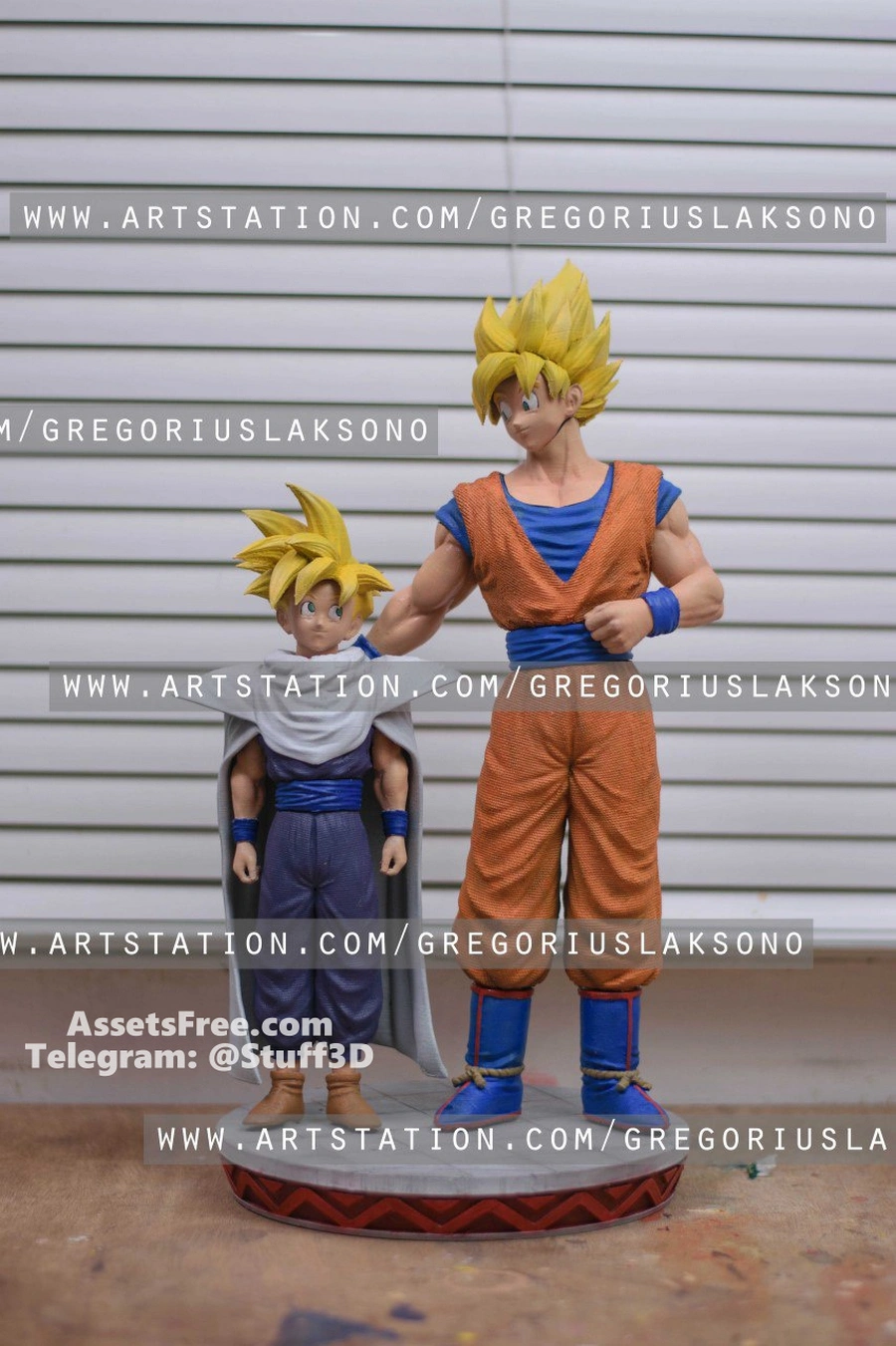Dragon Ball - Goku and Gohan