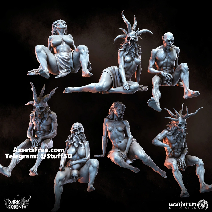Languid Worshippers x9
