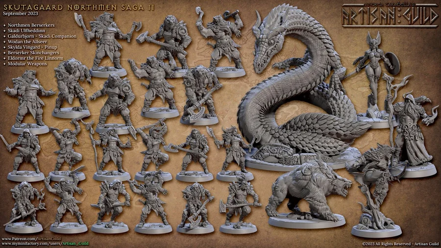 September 2023 - Skutagaard Northmen Saga II - Artisan Guild