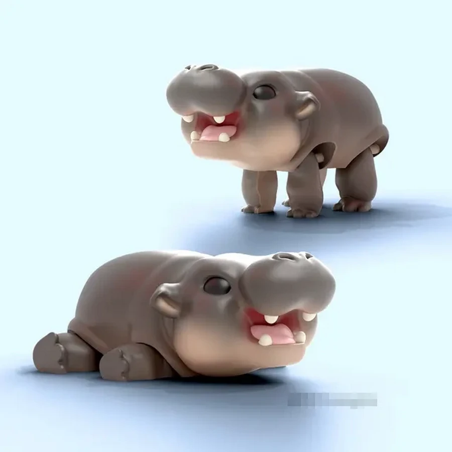 Articulated Hippo - Moo Deng