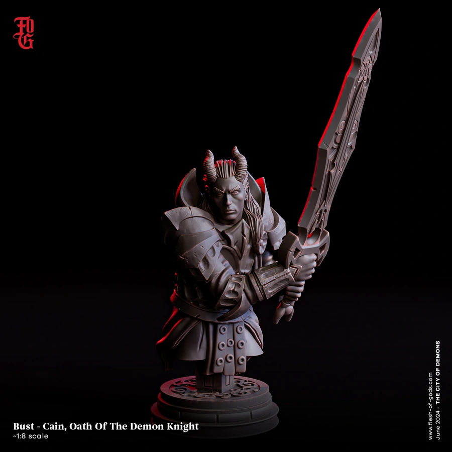 Bust - Cain, Oath Of The Demon Knight