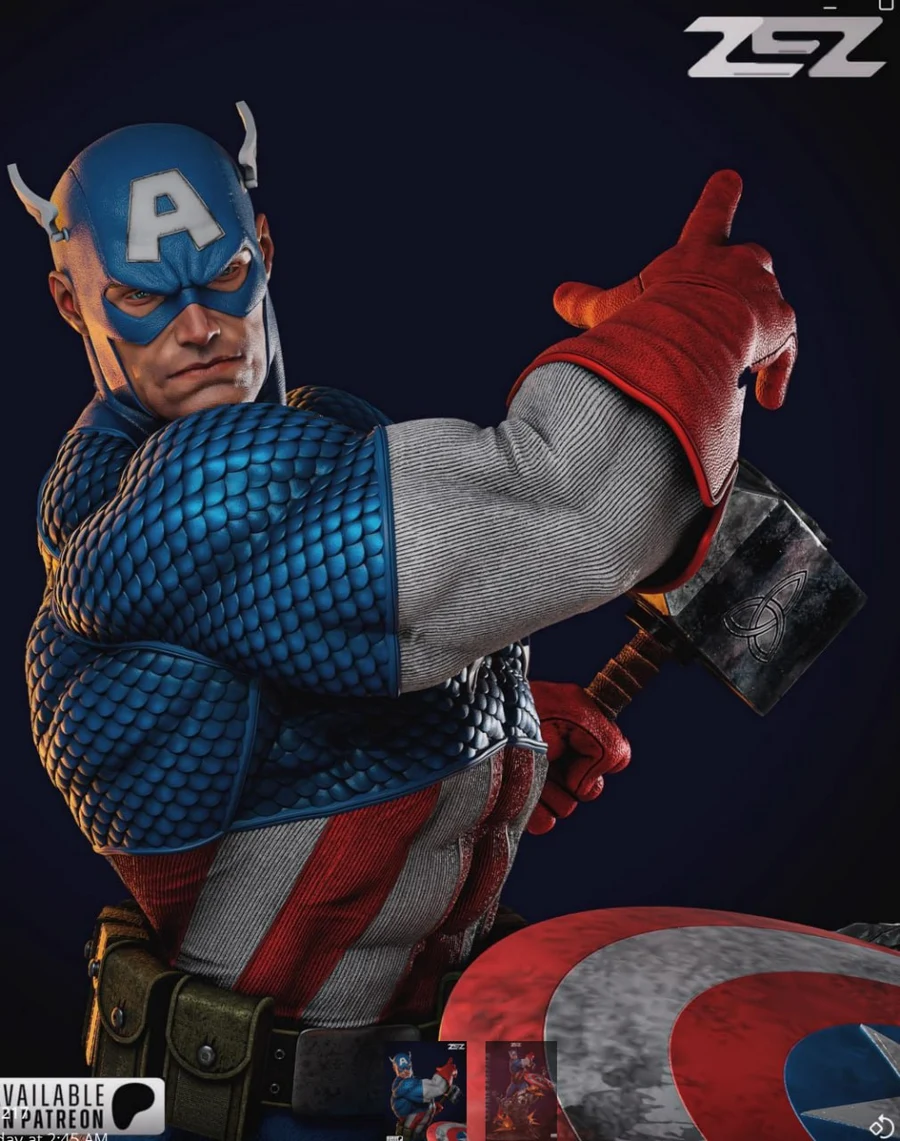 Captain America vs. Ultron - Busto