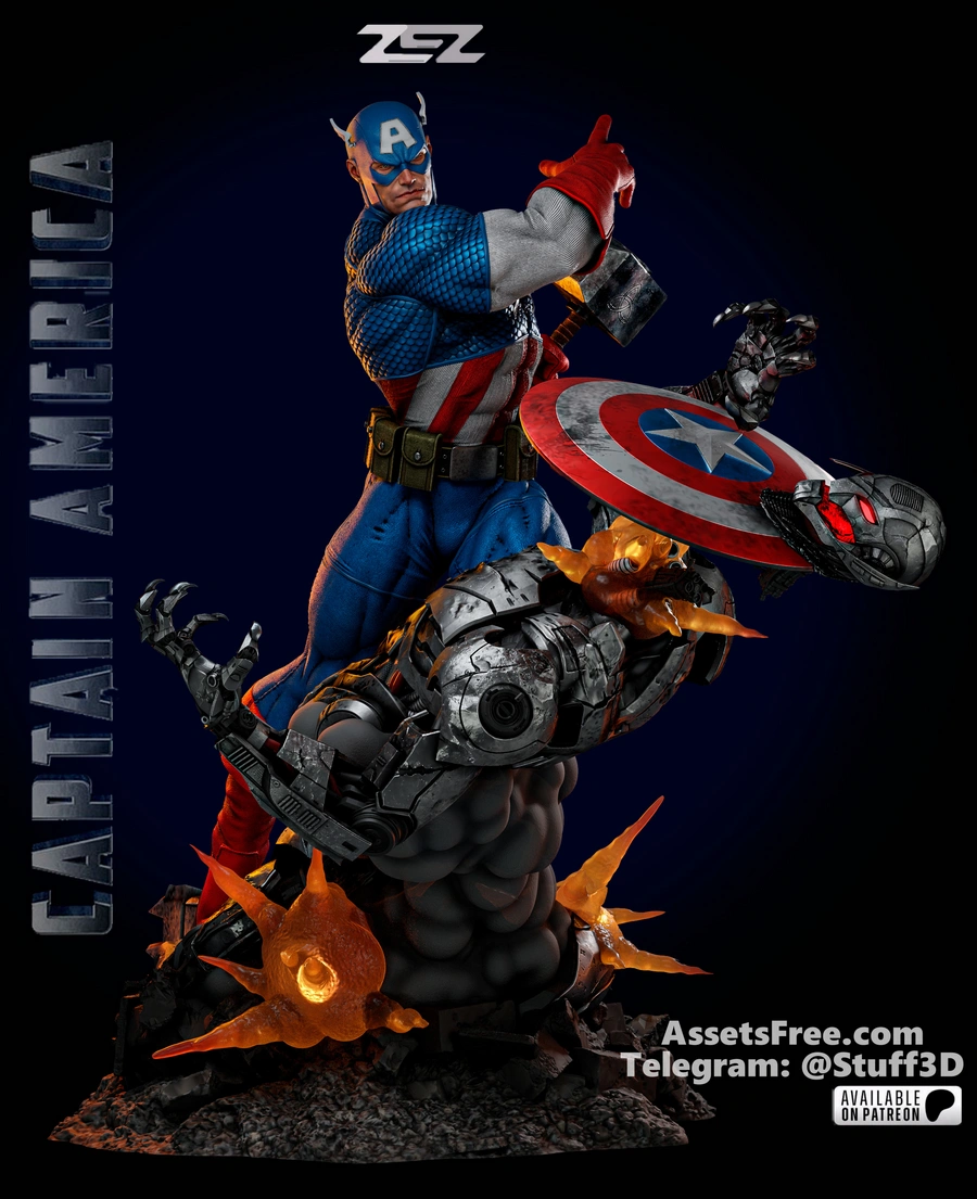 Capitan America vs Ultron