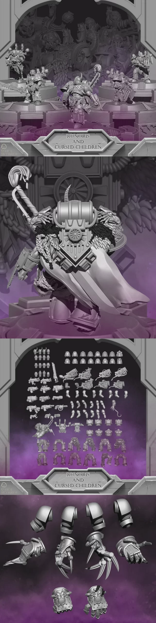 Emperor's Children and Noise Marine - Runoris & Cursed Children
