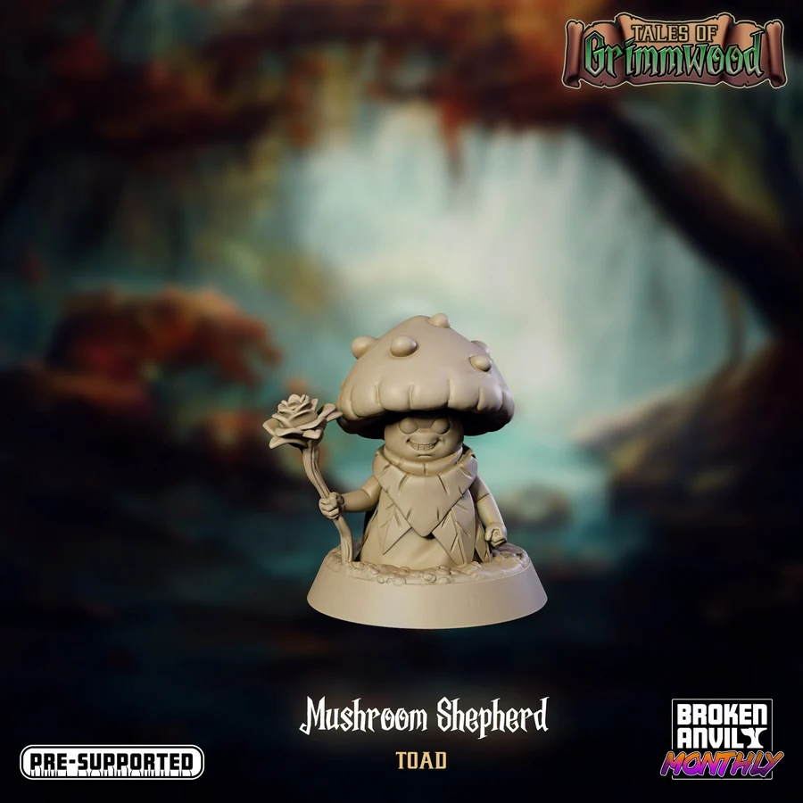 Caves of Despair - Mushroom Folk Warrior