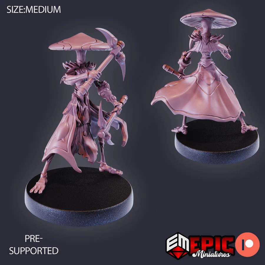 Caves of Despair - Mushroom Folk Warrior