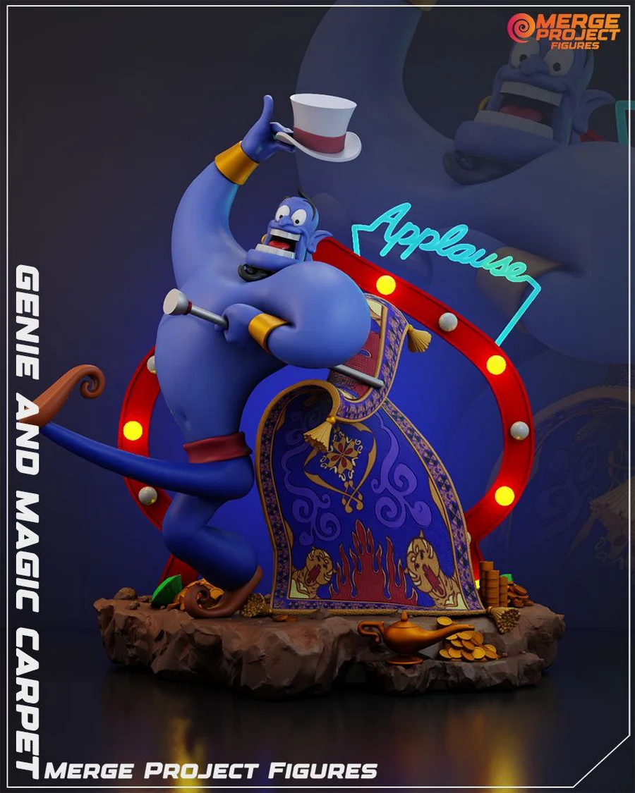 Genie And Magic Carpet