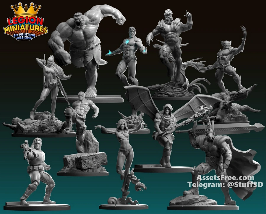 Legion Miniatures Marvel - June 2024