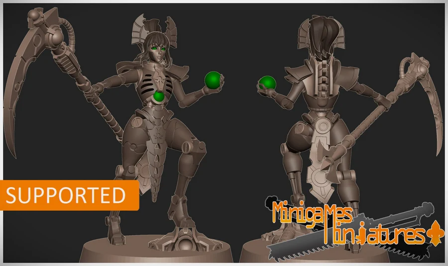 Minigames Miniatures - Silent Queen Waifu - November 2023