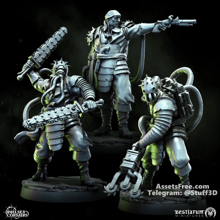 Roilsea Corsairs x 3