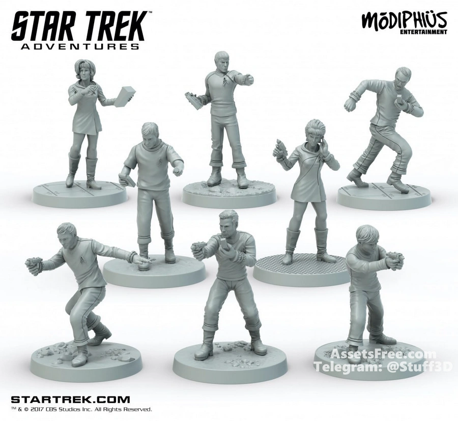 Star Trek Adventures - Bridge Crew Set