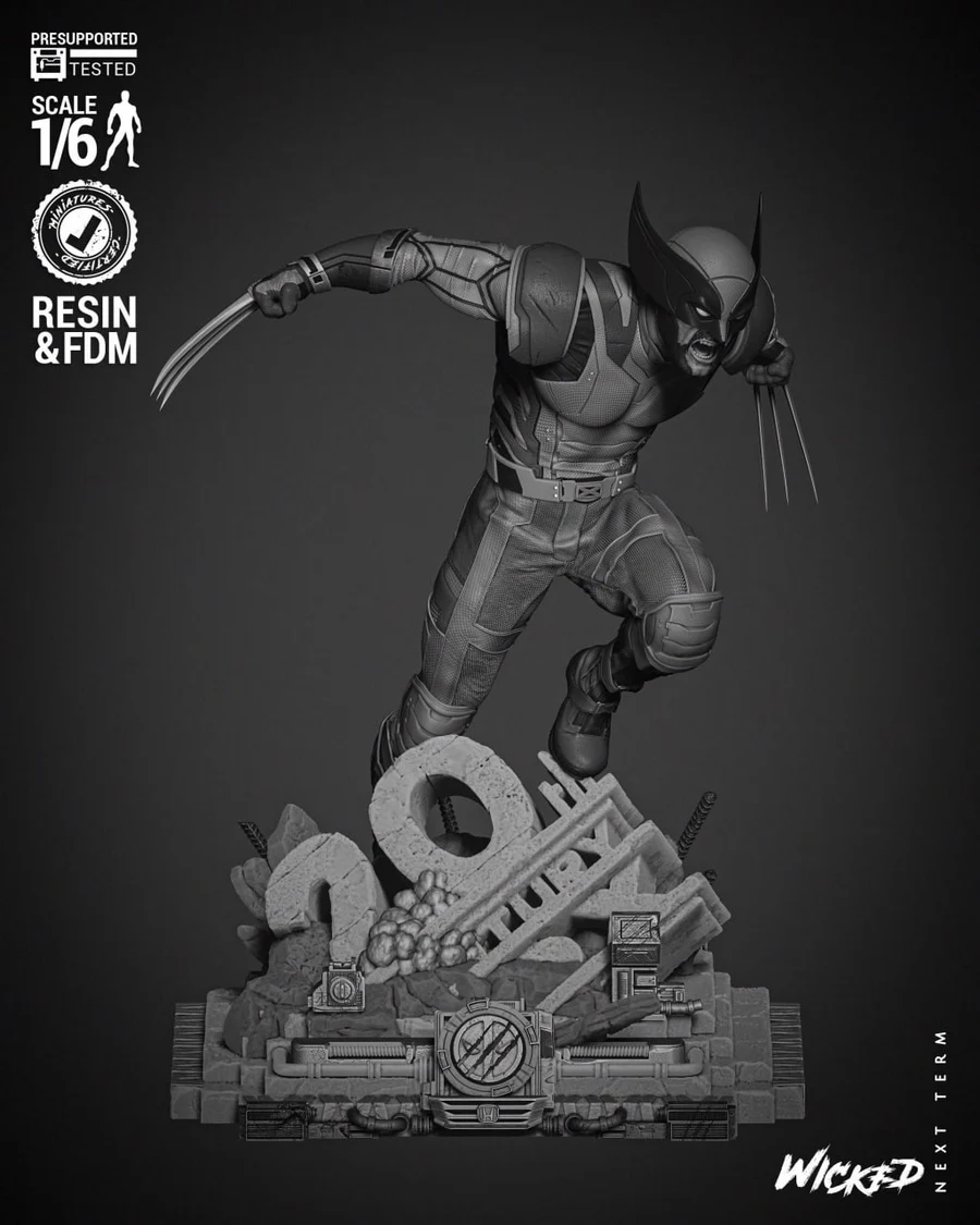 Wolverine 2024 Sculpture