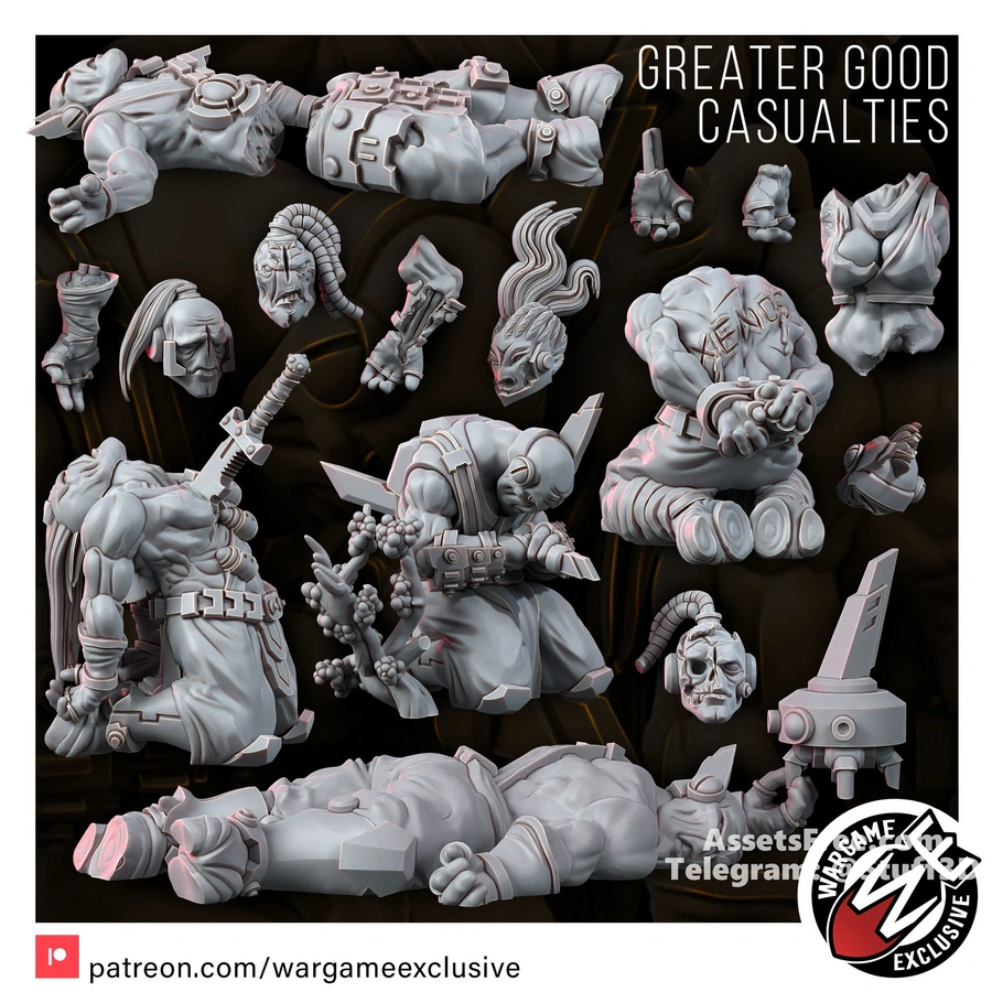 Wargame Exclusive - Greater Good - Casualties