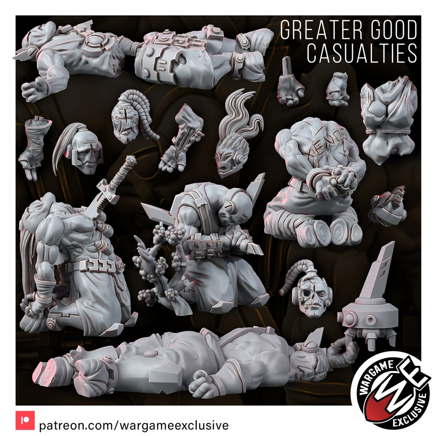 Wargame Exclusive - Greater Good - Casualties