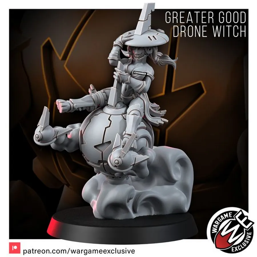 Wargame Exclusive - Greater Good - Drone Witch