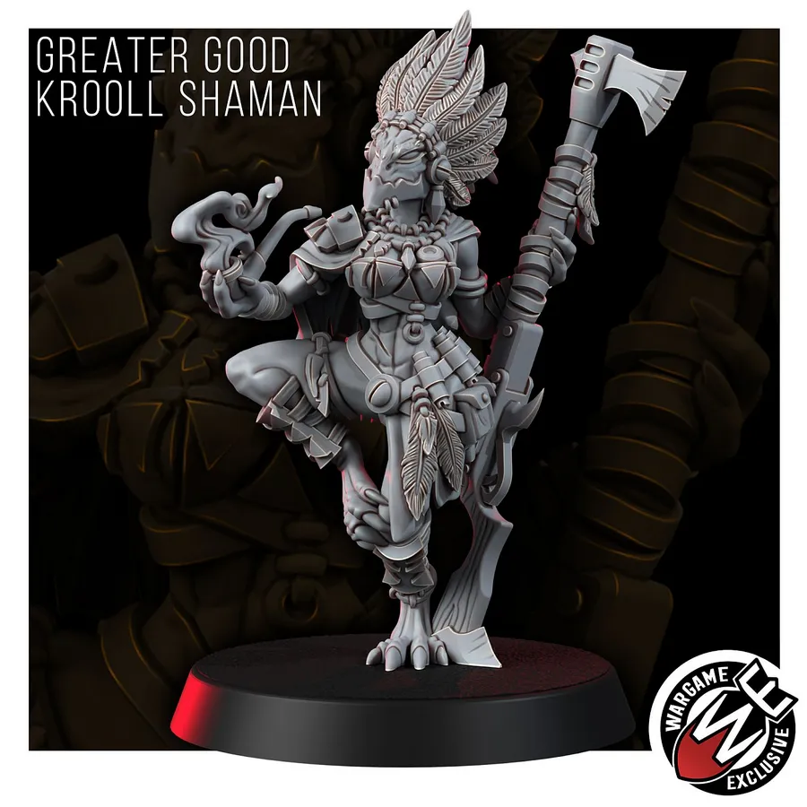 Wargame Exclusive - Greater Good Krooll Shaman