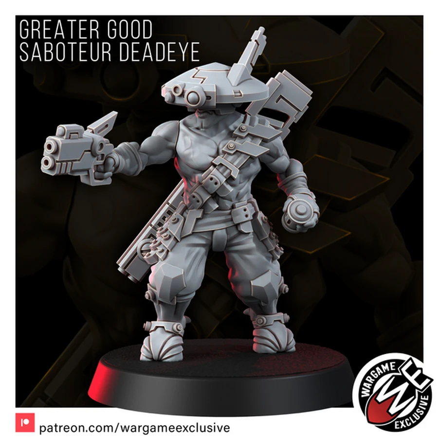 Wargame Exclusive - Greater Good - Saboteur Deadeye