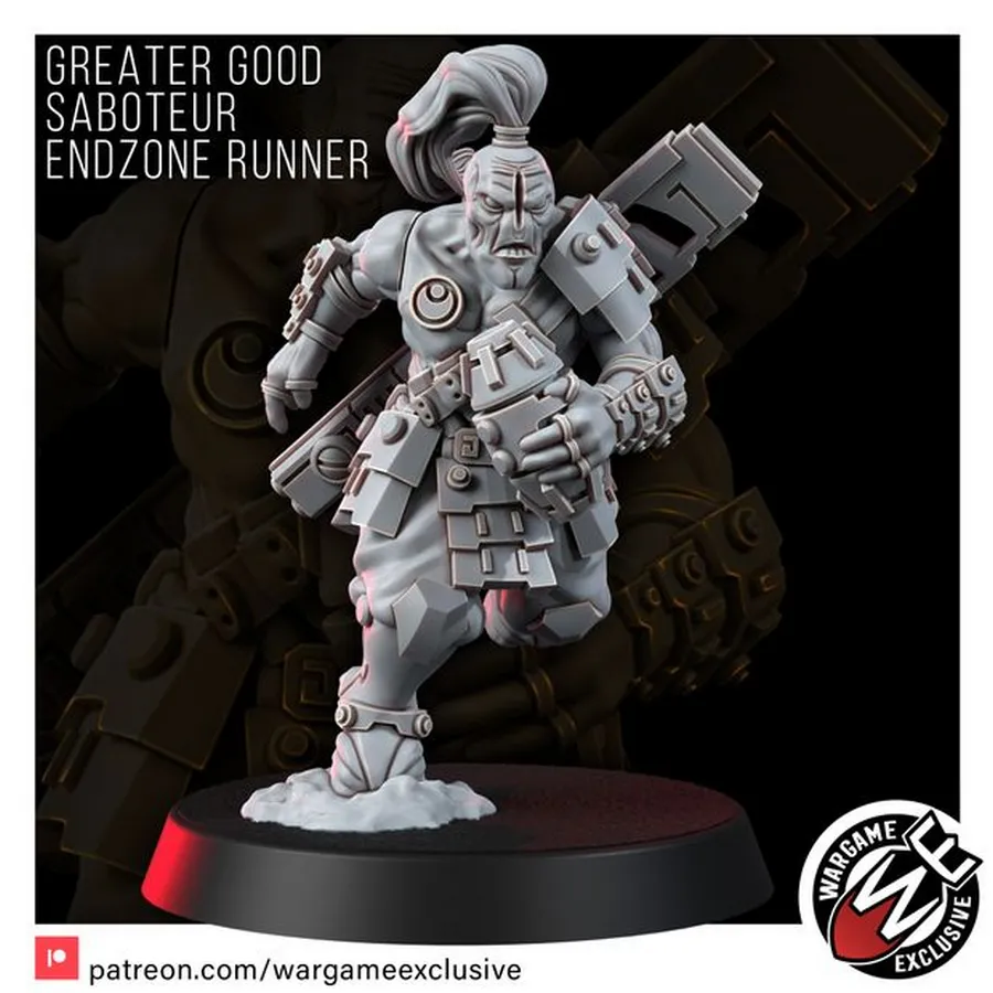 Wargame Exclusive - Greater Good - Saboteur Endzone Runner