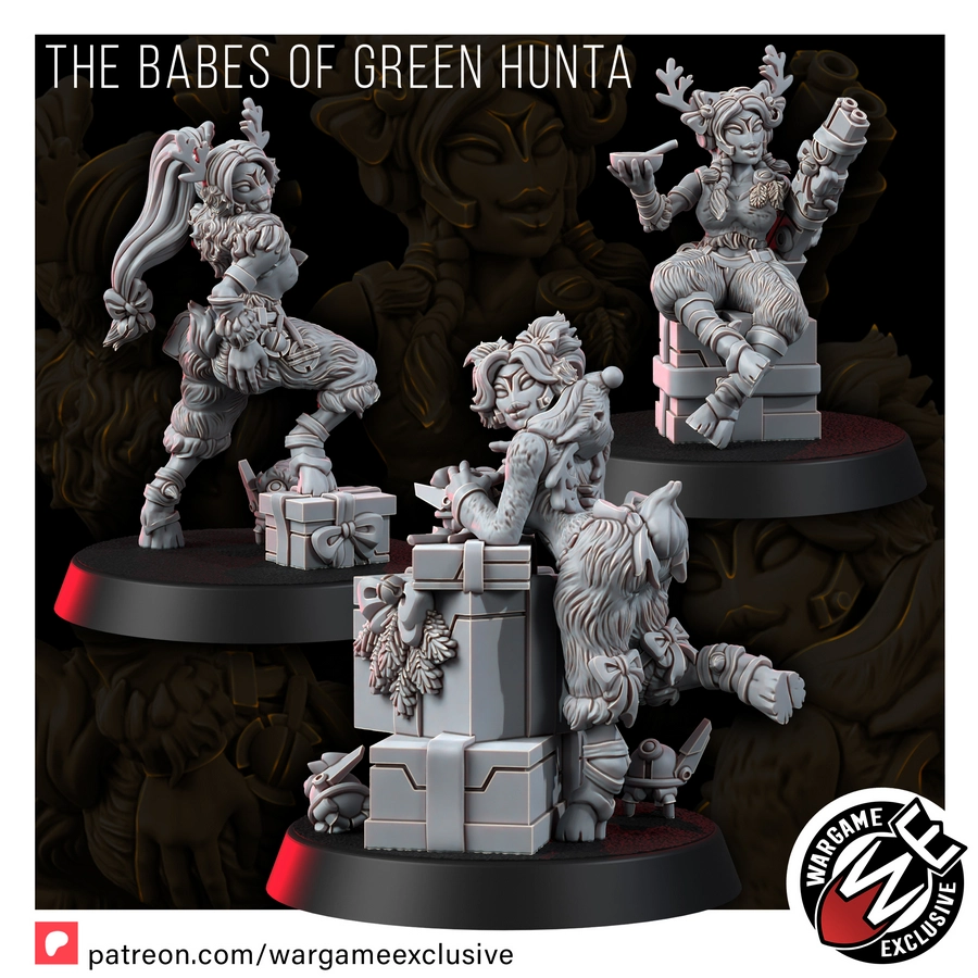 Wargame Exclusive - Greater Good - The Babes of Green Hunta