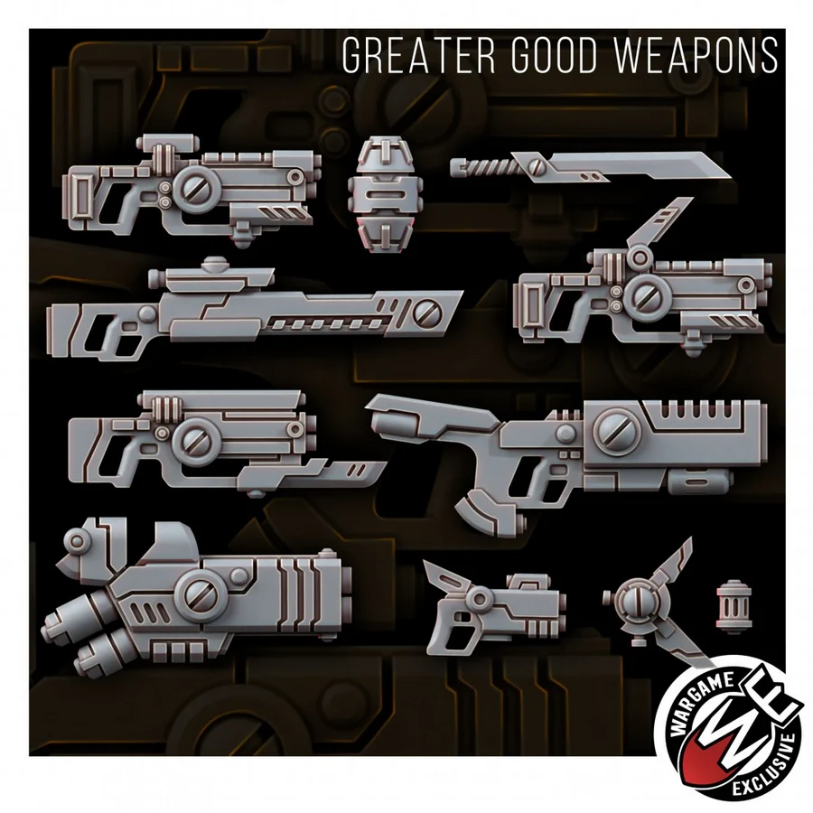 Wargame Exclusive - Greater Good Weapons