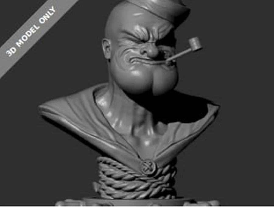 Popeye bust