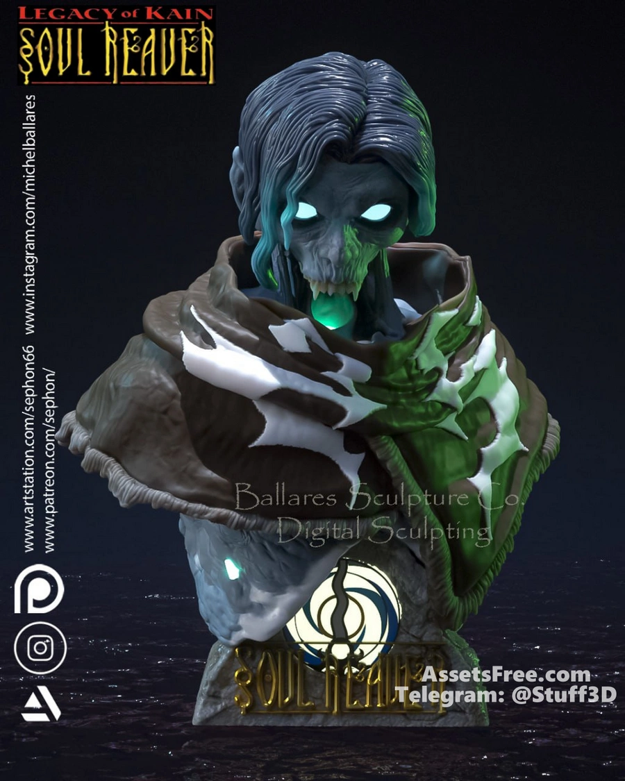 Raziel bust