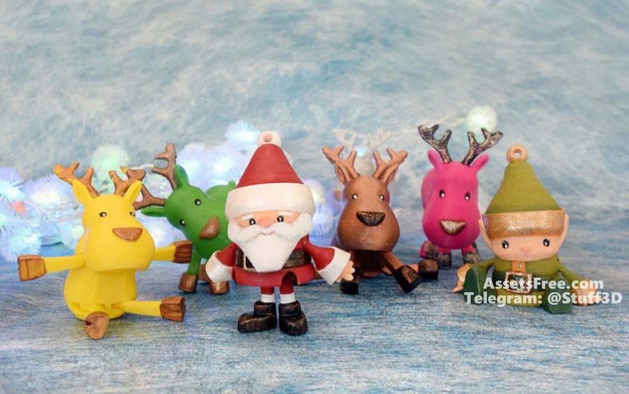 Festive Christmas Ornaments
