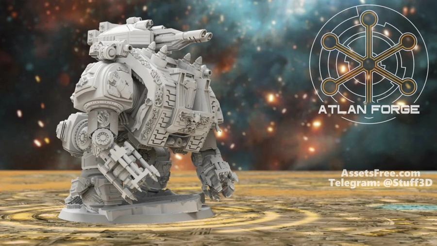 Atlan Forge - C-613 Silverback Dreadnought