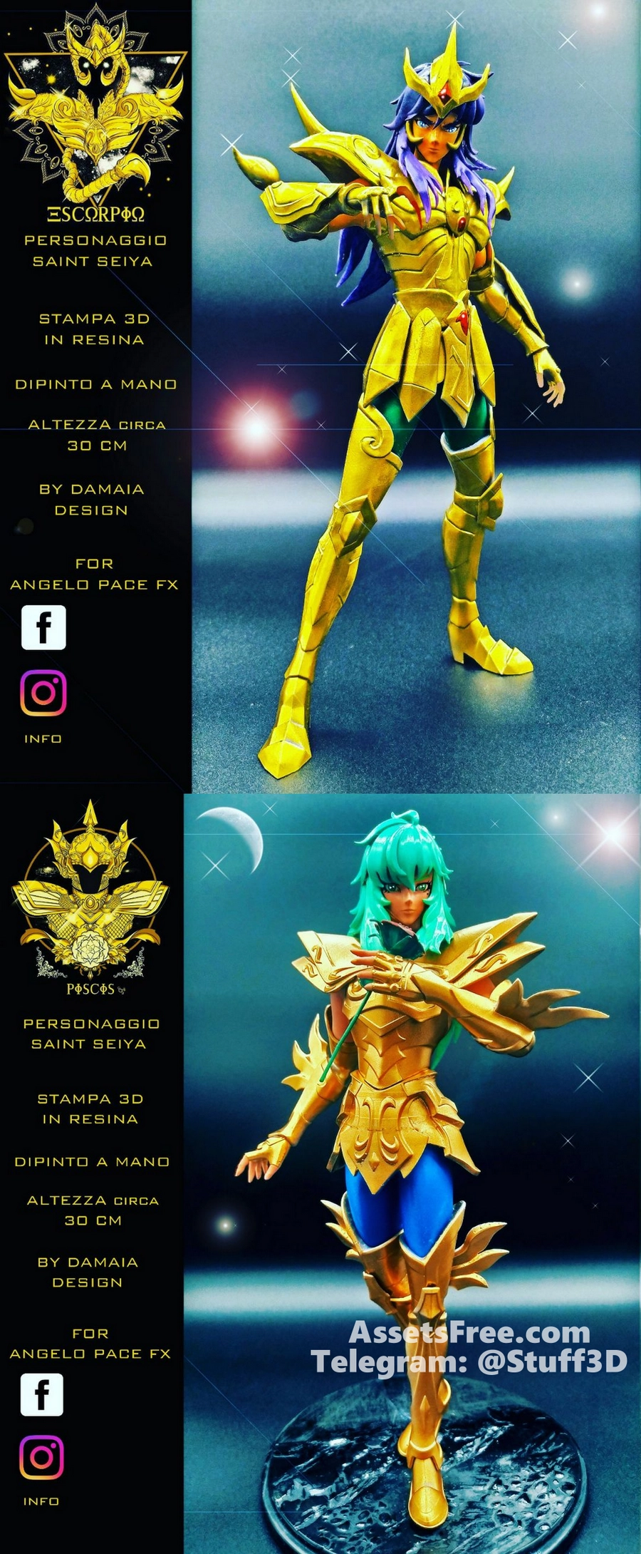 Saint seiya gold Scorpio Milo