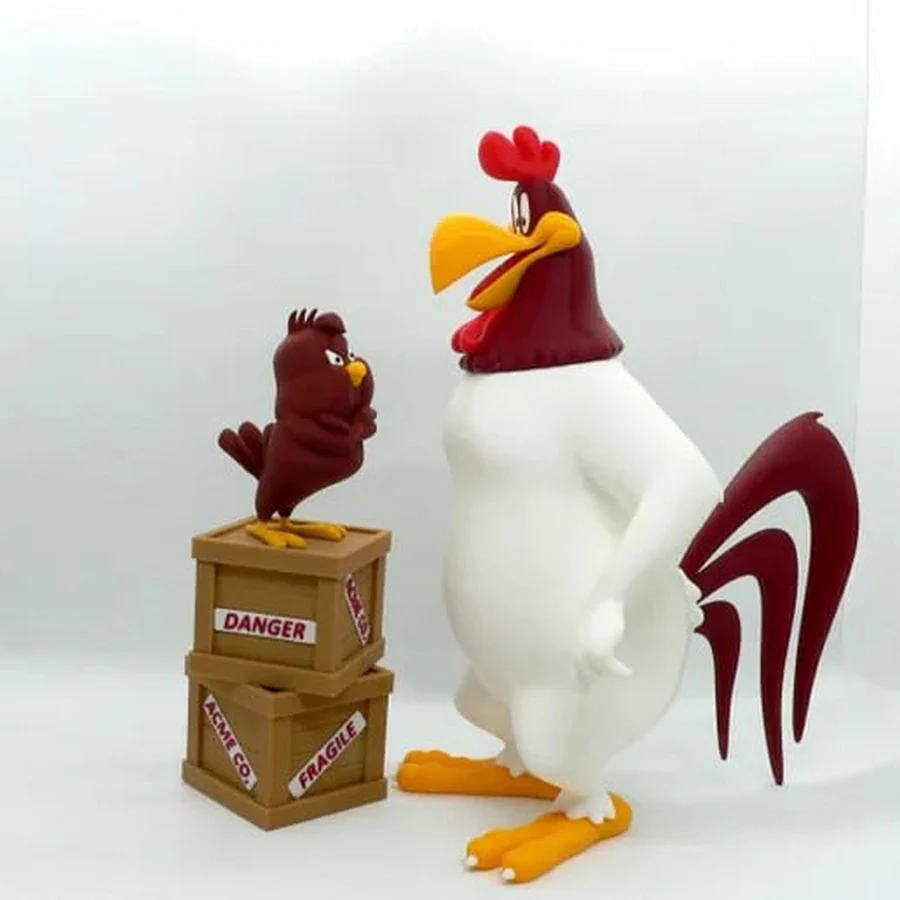 Foghorn Leghorn and Hawkeye