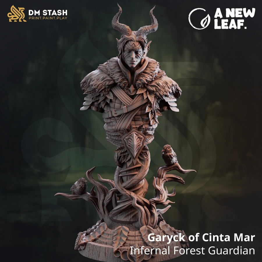 Garyck of Cinta Mar - Infernal Forest Guardian - Bust