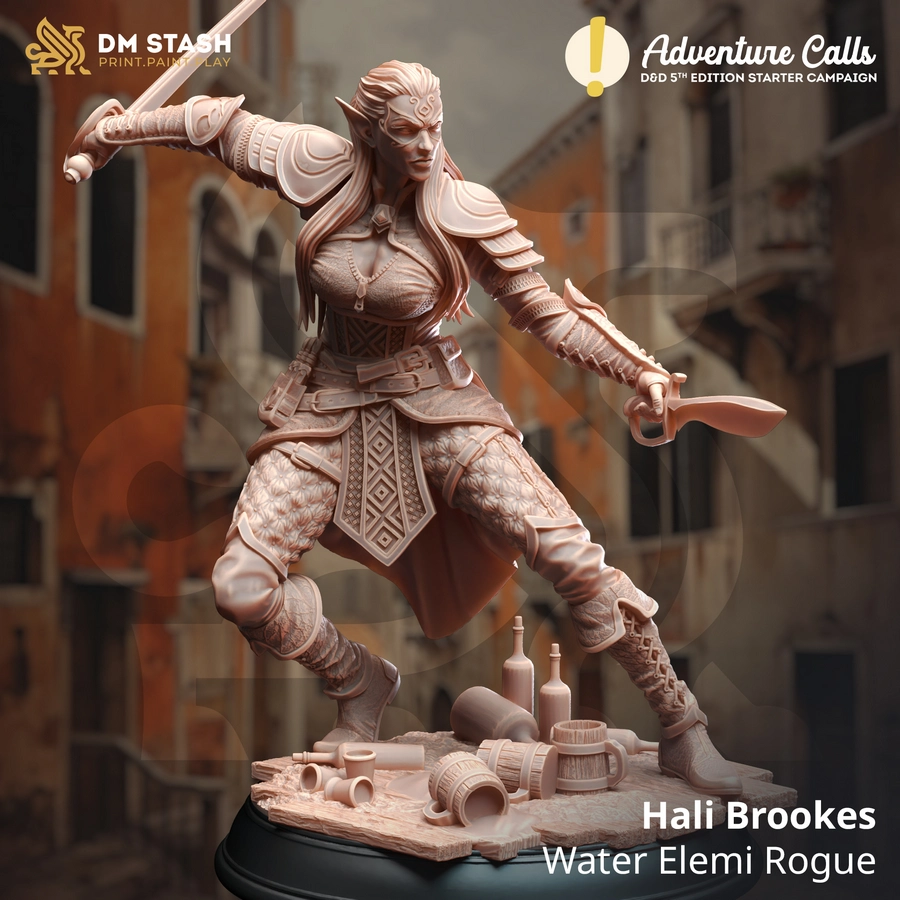 Hali Brookes - Water Elemi Rogue