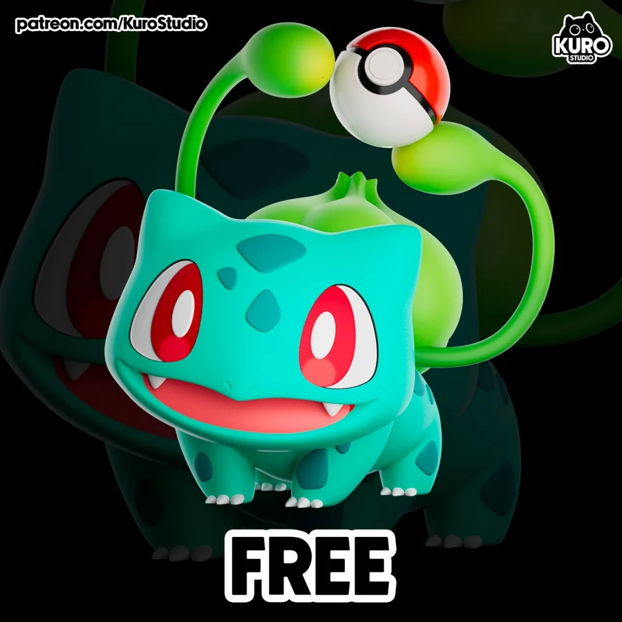 Bulbasaur - Pokemon Chibi