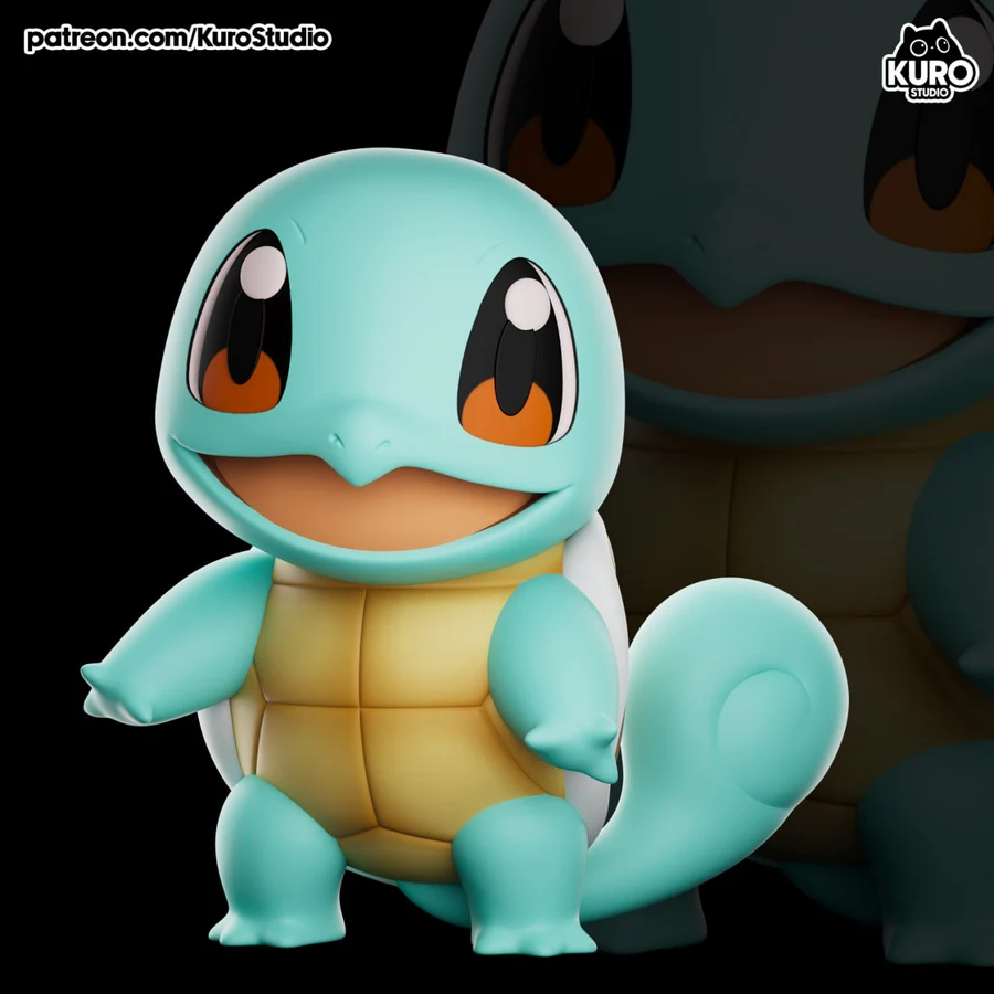 Squirtle - Pokemon Chibi