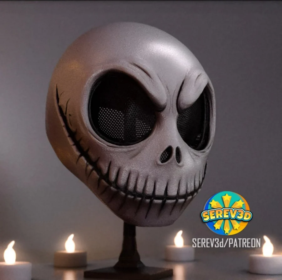 Mask Jack Skellington - Nightmare Before Christmas