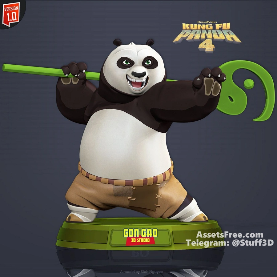 Master Po Kung Fu Panda 4