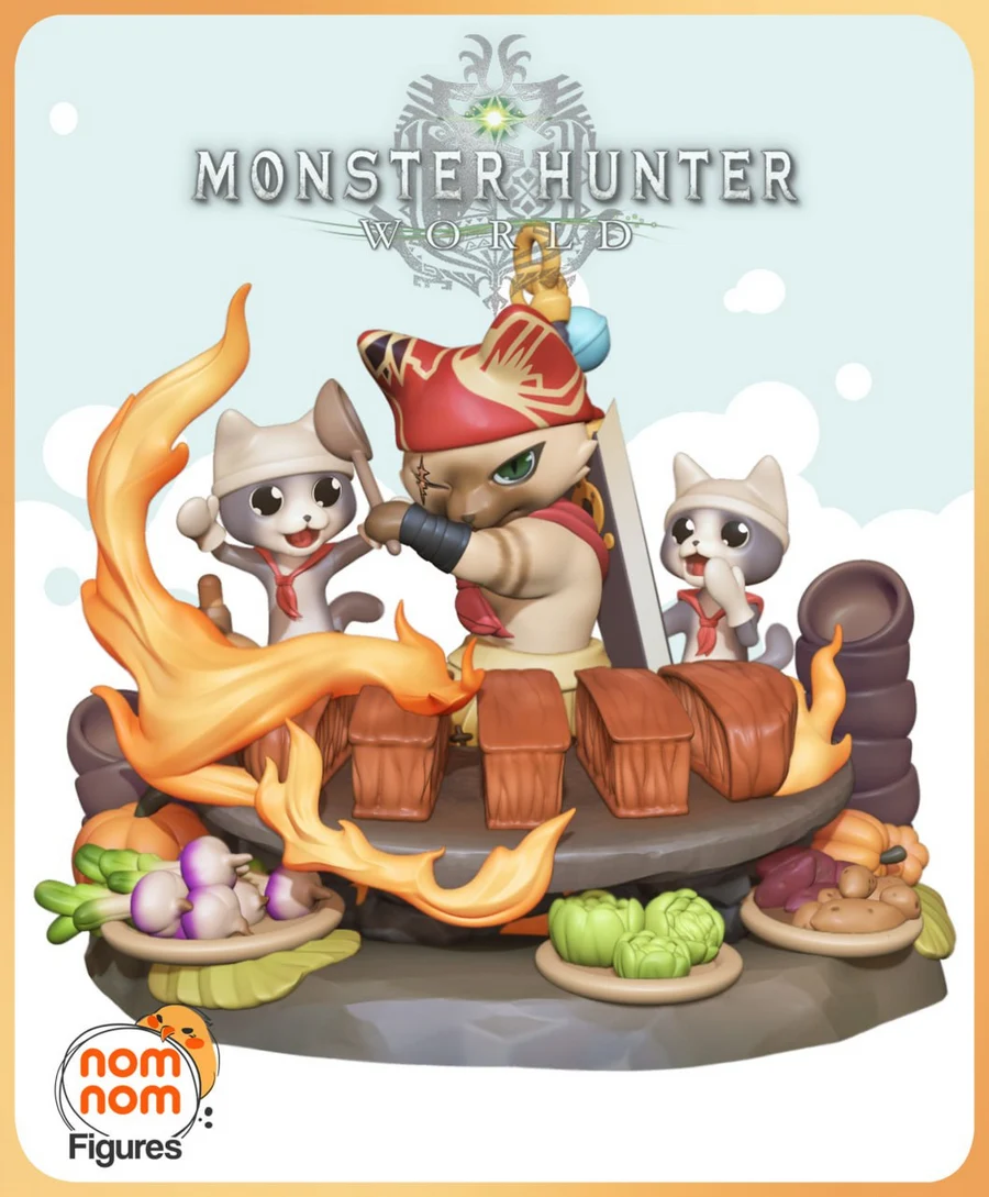 Meowscular Chef - Monster Hunter