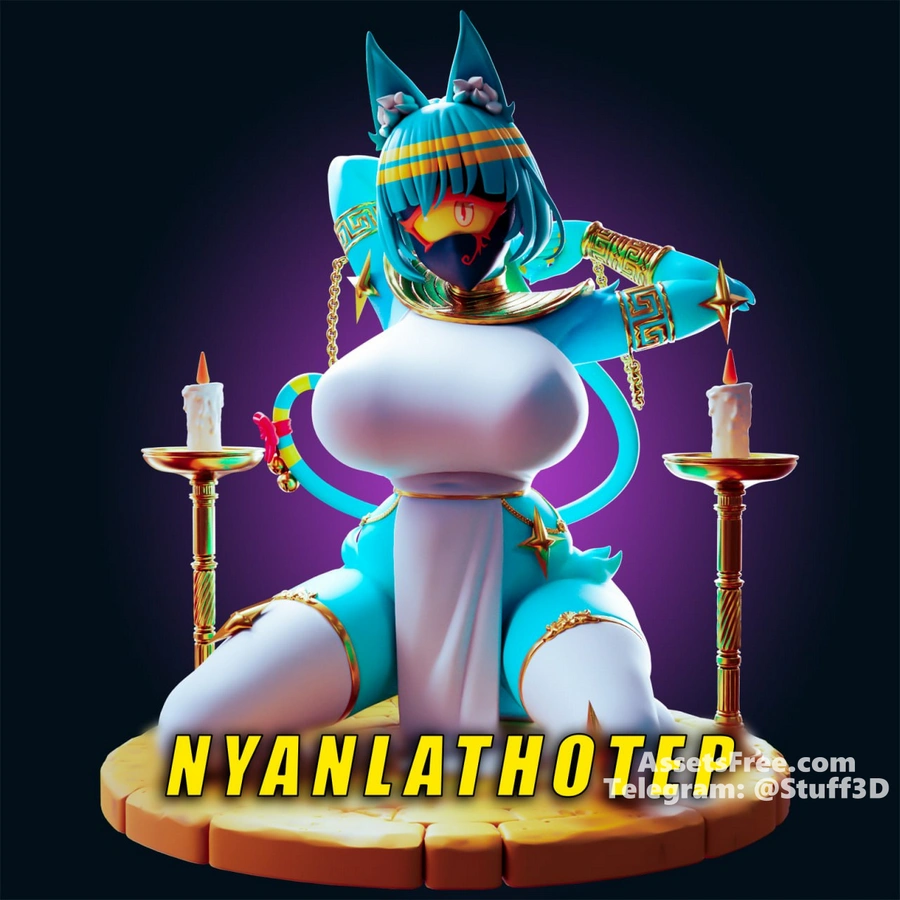 Nyanlathotep Furry Catgirl