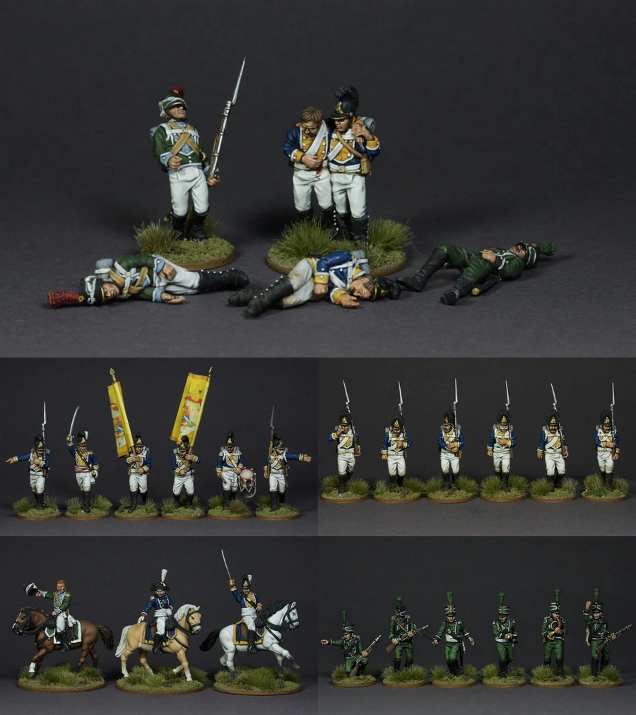 Piano Wargames Wurttemberg 1806-12 Infantry 28mm