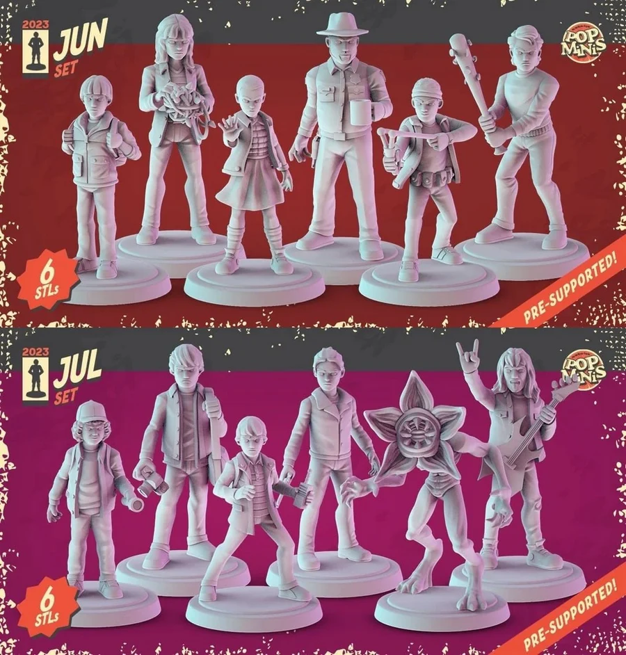 Pop Minis- Stranger Things Set 2 - Julio 2023