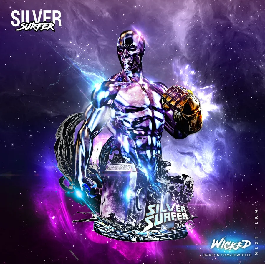 Silver Surfer Bust