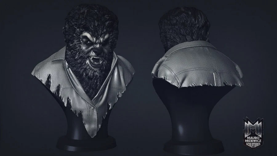 Wolfman Bust